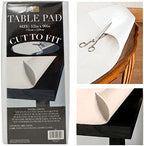 Cushioned Heavy Duty Customizable Vinyl Table Pad Felt Backing 52"X90" Rectangle - Image 7