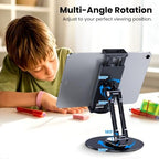 CreaDream iPad Stand, Aluminum Tablet Holder Swivel Stand for Desktop - Image 6