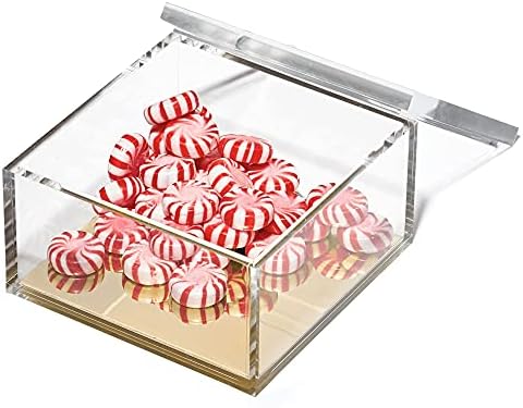 OfficeGoods Acrylic Desk Organizer with Gold Base, Large - Image 7
