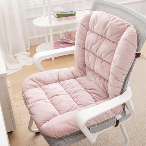 Desk Chair Cushion Office Chair Cushion Seat Cushion with Back Support Integrated Pad with Fixed Band for Sedentary Individuals by Unknown