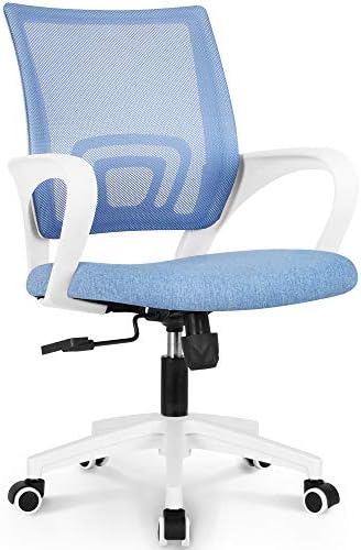 NEO CHAIR Office Computer Chair Ergonomic Mid-Back Mesh Desk Chair, SkyBlue by NEOCHAIR