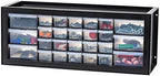 IRIS USA 26-Drawer Teacher Toolbox, Stickers, Markers, Made in USA, Black by IRISUSA