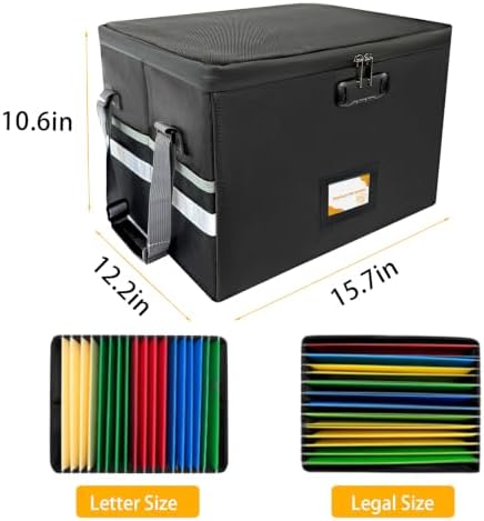 Next of Kin Box Organizer with Labels,Estate Planning Organizer Kit - Image 2