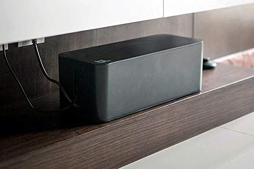 Bluelounge CableBox Cable and Cord Management System - (Black) - Pack of 2 - Image 5