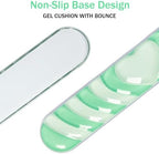 L-SPOUTTO Green Cute Ergonomic Gel Wrist Rest for Mouse and Keyboard - Image 3