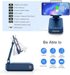 Gifts for Men Women, Bluetooth Speaker Phone Stand with Charging Function 360° Rotable Adjustable Cell Phone Holder HD Surround Sound for Desk Fits All Phones,Tablet (Blue) - Image 4