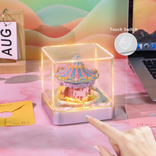 2027 3D Paper Carving Desk Calendar With LED Light - Image 3