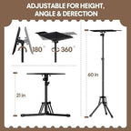 KOOV Projector Stand Adjustable Height 20" to 61" - Image 2