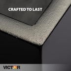 Victor Midnight Black Collection, Legal Size Letter Tray, Black, (1168-5) - Image 4