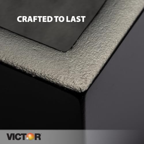 Victor Midnight Black Collection, Legal Size Letter Tray, Black, (1168-5) - Image 4
