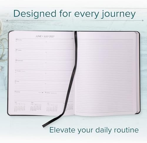 Harbor Weekly Journal Notebook Planner 2027 Cambridge Red - Image 5
