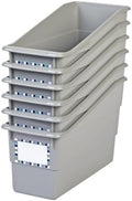 Really Good Stuff Durable Book & Binder Holder, 6-Pack, Pebble by ReallyGoodStuff