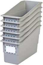 Really Good Stuff Durable Book & Binder Holder, 6-Pack, Pebble by ReallyGoodStuff