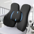 Lumbar Support Pillow, Memory Foam Back Support for Office Chair by HPWNPP