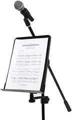 Stagg MUS-ARM 1 Small Music Stand with Attachable Holder Arm,Black - Image 3