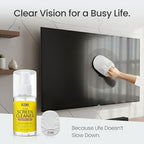 Screen Cleaner Kit 6.7 Fl Oz Spray, Microfiber Cloth & Glove - Image 2