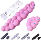 Cloud Wrist Rest Set for Keyboard & Mouse. Silky Fabric Surface by LJYZMDKeyboardWristRest