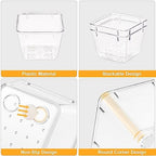 SMARTAKE 22-Piece Drawer Organizer with Non-Slip Silicone Pads, 5-Size - Image 5