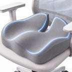 Seat Cushion, XL Large Memory Foam Cushion for /Office Chair/Car/Wheelchair by Unknown