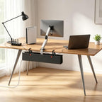 Heavy Duty Under Desk Cable Management Tray 36 inch No Drill - Image 3
