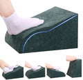 Foot Rest for Under Desk at Work, Ergonomic Under Desk Footrest with Washable Cover for Office, Home & Gaming Leg Elevation Pillow Green by Unknown