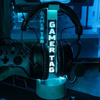 Getname Necklace Custom Username Gaming Headphone Stand 12 Color Light Headphone Holder Gamer Gifts Acrylic Headphones Stand Gaming Accessories Game Room Decor Birthday Gifts for Him Gaming Decor - Image 5