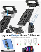 Metal Skid Steer Tablet Mount, Heavy Duty Handlebar Tablet Holder - Image 4