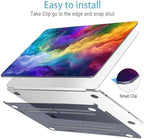 Mektron Case for 2026 MacBook Neo 13-inch A18 Pro chip A3404 Laptop Cover with 13-inch (Diagonal) Liquid Retina Display+ Keyboard Cover+ Screen Protector, Rainbow Cosmic - Image 5