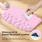 Sushret Cloud Wrist Rest with Keyboard Stand, Keyboard Riser with Wrist Pad - Image 6