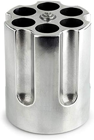 Caliber Gourmet Revolver Pen Holder & Paper Weight, Cast Aluminum Office Gift – Cool Pencil Holder for Desk Men, Funny Pen Stand, Gun Decor Accessory, Unique Vintage Desk Gadget - Image 6
