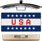 MPCO. Star Spangled Banner Gaming Desk Pad, 36" x 17" Duraglyde Desk Mat by TheMousepadCompany