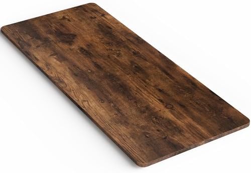 VIVO Rustic Vintage Brown 71 x 30 in Solid Table Top, DESK-TOP71N by VIVO