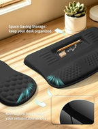 Ergonomic Mouse Pad with Wrist Rest & Keyboard Wrist Rest, Memory Foam - Image 4