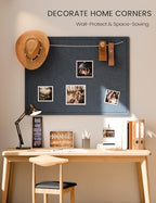 Fluxynara 47.2" x 35.4" Large Bulletin Board, Carbon Blue - Image 4
