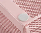 Annova Desk Organizer Wire Mesh 3 Tier Sliding Drawers Paper Sorter/Multifunctional/Premium Solid Construction for Letters, Documents, Mail, Files, Paper, Kids' Art Supplies (Light Pink) - Image 6