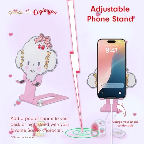 Sonix x Sanrio Character Phone Stand | Adjustable Cell Phone Holder, Desk Stand, Dock | Cogimyun - Image 4