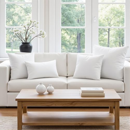 MIULEE 14x24 Inch Throw Pillow Insert for Couch Sofa Bed - Image 2