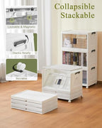 OlarHike 48QT Storage Bins with Lids for Home, Closet, Dorm, Room, 4 Pack - Image 5