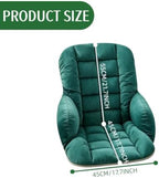 Office Chair Cushion Soft Dorm Desk Chair and Rocking Chair Cushion Non-Slip Seat Pad with Back for Kitchen Dining Chair - Image 2