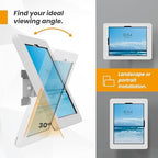Tablet Wall Mount Compatible with iPad Air 13-in.(M2, M3, M4),iPad Pro 12.9-in.(3rd/4th/5th/6th Gen), iPad Pro 13-in.(M4, M5) - BSW101WX - Image 5