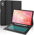 for Samsung Galaxy Tab S11 Ultra 14.6 Inch 2025 Backlit Keyboard Case, Galaxy Tablet S11 Ultra Case Keypad with S Pen Holder, 7-Color Backlight Keyboard for Samsung Tab 14.6'' SM-X930/X936B, Black by Unknown