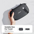UGREEN Electronic Organizer Travel Case Pouch Bag Accessories Portable Waterproof Storage Bag Travel Essentials with Cable USB Flash Drive Charger External Battery Memory Card - Image 2