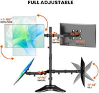 PUTORSEN Quad Monitor Stand for 4 Screens, 17-32", 19.8 lbs Each - Image 3
