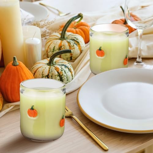 SiliFine 2 PCS Pumpkin Icon Juice Glasses - Image 5