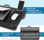 LAPGEAR Home Office Pro Lap Desk – Black Slate, Fits 15.6” Laptops - Image 4