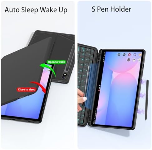 JUQITECH Detachable Keyboard Case for Samsung Galaxy Tab S10 Lite S10 FE S9 - Image 5