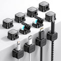 JOYROOM 12 Pack Magnetic Cable Clip Cord Organizer Adhesive Wire Management by JOYROOM