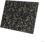 Multipurpose Carbon Fiber Mouse Pad - Hard, Thin, and Lightweight for Office, Gaming, and Daily Computer Use on Desk or Lap (Forged, Large) by Banjiang