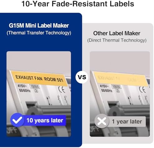 SUPVAN G15M Mini Portable Label Maker - Image 5