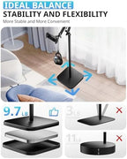 UBeesize iPad Stand Holder for Bed & Floor, Adjustable Tablet Mount - Image 3